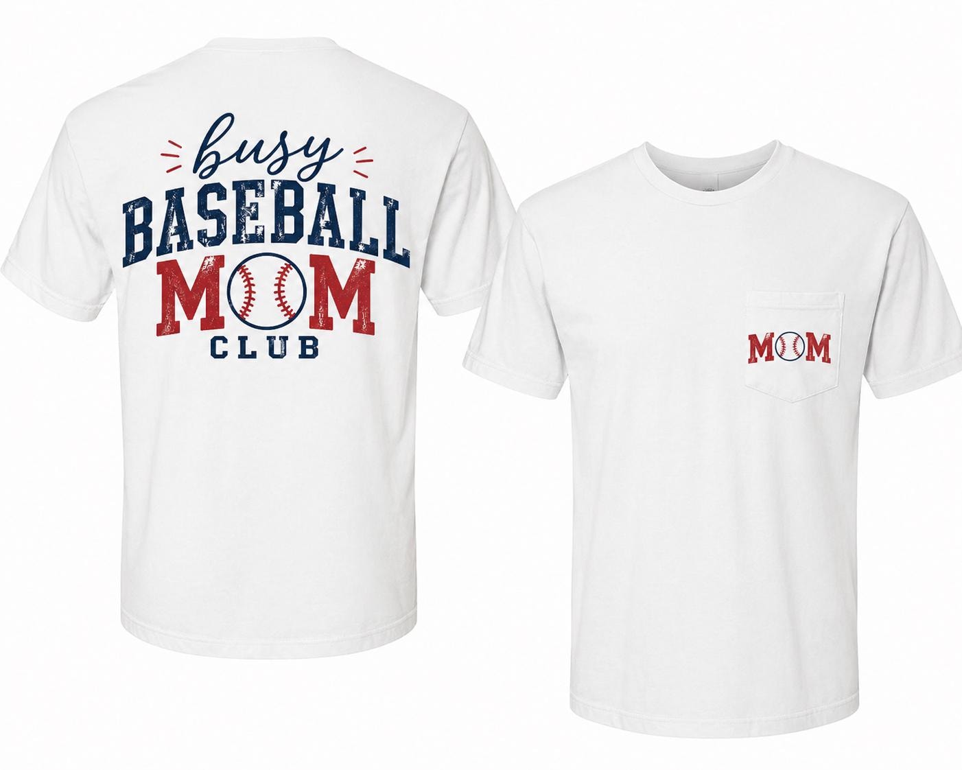 Busy Baseball Mom Tee