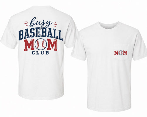Busy Baseball Mom Tee