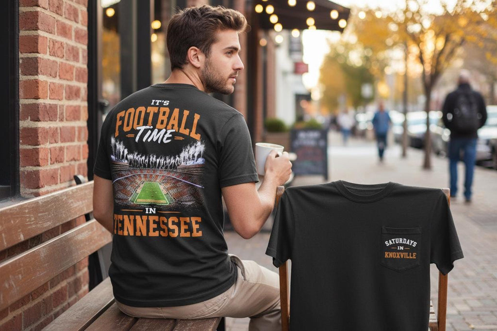 Tennessee Football Time Comfort Colors Tee – Saturdays in Knoxville Game Day Apparel